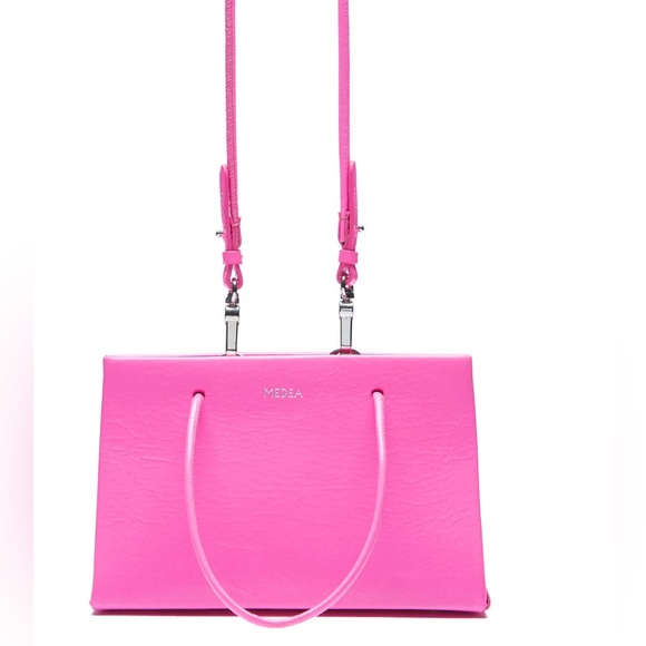 Medea Cydonia Mini Handbag Neon Pink - Picture 1 of 16